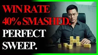 Thumbnail: The Algorithm Killer Logic Check #111 : Breaking the 40% Wall. 2-Week Perfect Sweep Locked.🤩⚡️🏆