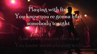 Thumbnail: Playing with Fire - Brandon Flowers (Lyrics)