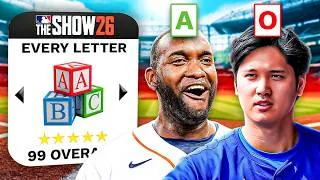 Thumbnail: One Amazing Player for Every Letter...