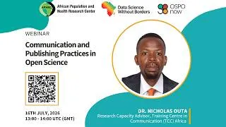 Thumbnail: DSWB | Communication and Publishing Practices in Open Science | Webinar Recording