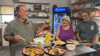 Thumbnail: Harvesting and Frying Green Tomatoes from the Garden!