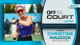 Thumbnail: Pickleball, Reiki and Manifestation | Off The Court with Christine Maddox | APP Tour