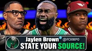 Thumbnail: Jaylen Brown's BATTLE With The Media IGNITES The Arena