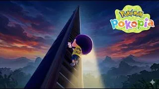 Thumbnail: Pokémon Pokopia Ladder Climb (Snake Eater Ladder!🐍)