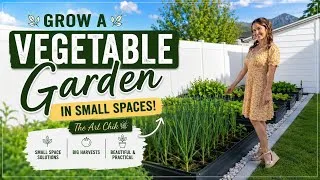 Thumbnail: Grow a BEAUTIFUL Vegetable Garden in a SMALL Space 🌿