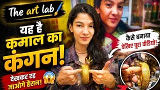 Thumbnail: Beautiful Handmade Bangle | How to Make a Hand Bangle | The Art Lab | 