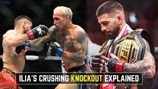 Thumbnail: That's the Power! How Topuria Destroyed Oliveira's Crazy Style... With Basic Boxing
