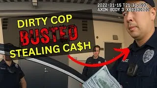 Thumbnail: Corrupt Cop Arrested After Stealing Cash From Suspect