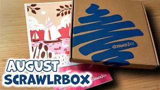 Thumbnail: August ScrawlrBox Unboxing! 🎨 Creating Art with This Month's Box