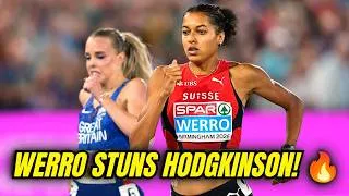 Thumbnail: 🔥 Audrey Werro STUNS Keely Hodgkinson in Epic 800m Final!