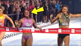 Thumbnail: Brittany Brown VS Gabby Thomas - Women's 200 Meters Dash - Athlos NYC 2024