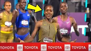 Thumbnail: Faith Kipyegon Is JUST Unstoppable - Women's 1500 Meters - Athlos NYC 2024