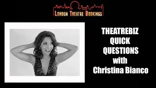 Thumbnail: Christina Bianco answers our TheatreBiz Quick Questions