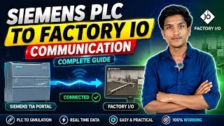 Thumbnail: 🚀 Siemens PLC to Factory I/O Communication | Complete Setup Guide #plc  #industrialautomation 