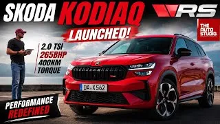 Thumbnail: 🔥 Skoda Kodiaq RS Launched | 2.0 TSI 265 BHP, 400 Nm Torque | AWD Performance SUV #SkodaKodiaqRS