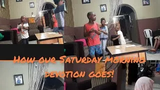 Thumbnail: Saturday's  morning devotions got us like this!