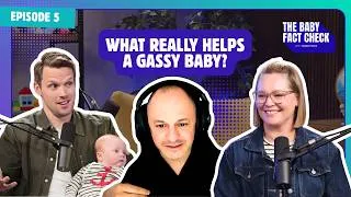 Thumbnail: What really helps a gassy baby? We talk burping, colic & what mum eats
