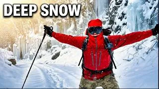 Thumbnail: Hiking in a Foot of Snow | Winter Hiking Adventure
