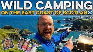 Thumbnail: Wild camping on the beautiful East coast of Scotland.