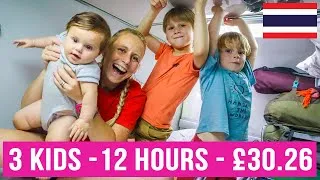 Thumbnail: First Class Overnight Train in Thailand With 3 Kids For 12 hours ...