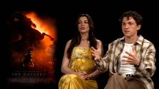 Thumbnail: THE ODYSSEY: Tom Holland & Anne Hathaway Take You Behind the Scenes