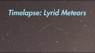 Thumbnail: Lyrid Meteor Shower 2020