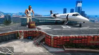Thumbnail: Franklin & Shinchan Opening New Emergency Airport On His House In GTA 5! #gta5