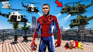 Thumbnail: Franklin & Shinchan Found Spider-Man’s Powerful Suit In GTA 5! #gta5