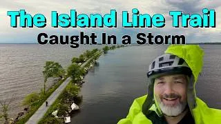 Thumbnail: Caught in a storm on the Island Line Trail