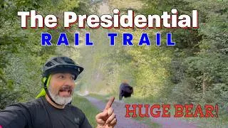 Thumbnail: Solo Biking The Presidential Rail Trail (I film a huge bear!)