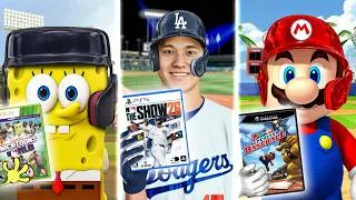 Thumbnail: I Tried Hitting A Home Run In EVERY Baseball Game Ever...
