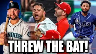 Thumbnail: Contreras EJECTED, hits own coach with bat! Cal Raleigh is closing in on MVP! Caminero history! MLB