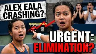 Thumbnail: URGENT: Alex Eala Enters Do-Or-Die Territory on Hard Courts —Fans Are Stunned!