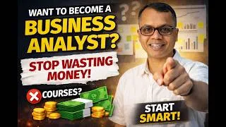 Thumbnail: Become a Business Analyst? Start Here! || Dhirendra Kumar Panda || The Business Analyst Trainer