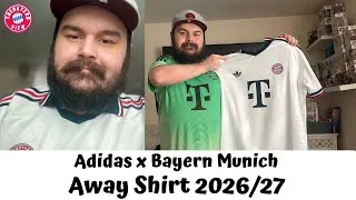 Thumbnail:  FC BAYERN MUNICH SHIRT AWAY 2026-27 - Unboxing/Review + Try On!