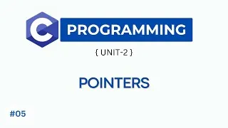Thumbnail: Pointers in C | Declaration, Initialization & Pointer Arithmetic | BCA 2nd Sem MGKVP & CCSU | Lec 5