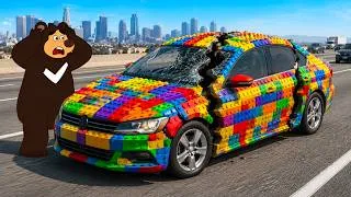 Thumbnail: Building a LEGO Car – Repairing and Welding Cracks 🐻🚗 | The Bear Garage