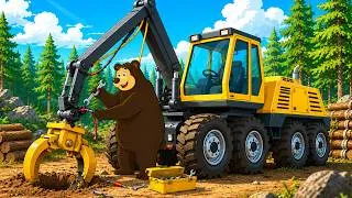 Thumbnail: Repairing and Assembling the Head for a Logging Grapple Truck 🐻🔧 | The Bear Garage