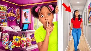 Thumbnail: I Built a Candy Store in my Room and Hid It From My MOM *BAD IDEA*