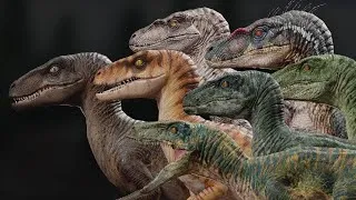 Thumbnail: The Evolution of The Velociraptor (Jurassic Park - Jurassic World)