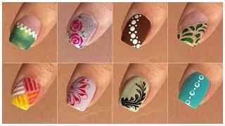 Thumbnail: Top 8 Nail art art designs for beginners || Easy nail art hacks 
