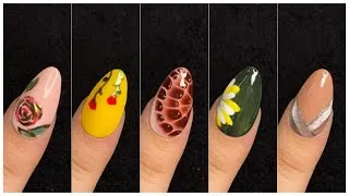 Thumbnail: Easy DIY Gel nail art designs || Cat eye nails || Chrome nails || Blooming gel nails 