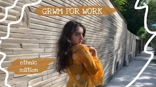 Thumbnail: Kurti chic & coffee-fueled II A Workday GRWM ☕️ II Thebeavytales