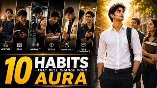 Thumbnail: 🧠 10 Secret Habits तुम्हें सबसे "अलग"  बना देगी | 10 Magnetic Habits That Will Change Your Aura 🤫