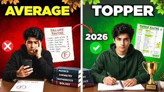 Thumbnail: Toppers क्या करते हैं जो बाकी Students नहीं करते? | 4-Hour Block System