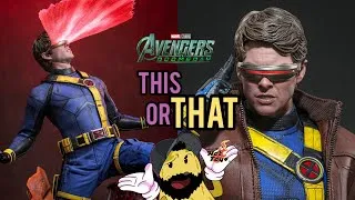 Thumbnail: HOT TOYS AVENGERS DOOMSDAY CYCLOPS! STANDARD VS DELUXE... THIS OR THAT??