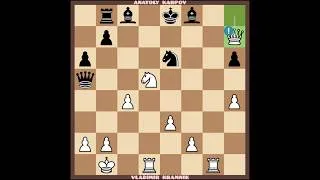 Thumbnail: Kramnik destroyed Karpov's fortress.Vladimir kramnik vs Anatoly karpov 2009