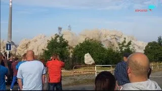 Thumbnail: Hit by the stone! Demolition of fabric OP Prostejov in Czech Republic
