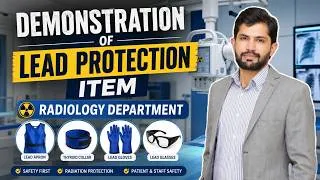 Thumbnail: Lead apron, Lead shield /screen Lead Items for Radiographer || Essential Radiation PPE | Biomed Dude