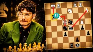 Thumbnail: Alireza Firouzja DESTROYED a 2767 Super GM in Just 26 Moves! 😱